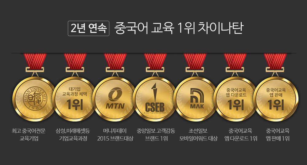 수상메달